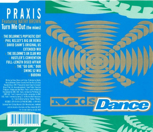 Praxis (2) Featuring Kathy Brown : Turn Me Out (The Mixes) (CD, Maxi)