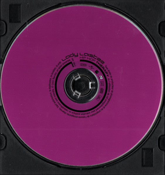 Lady Laistee : Hip Hop Therapy (CD, Album, Copy Prot.)