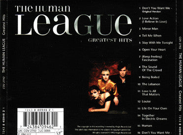 The Human League : Greatest Hits (CD, Comp)