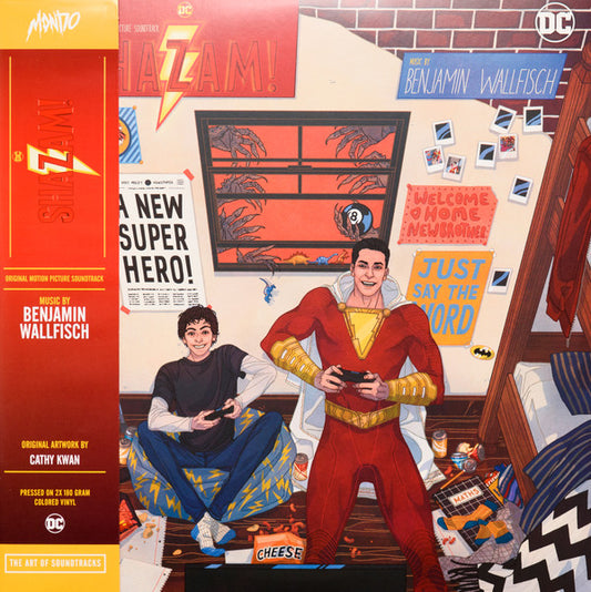 Benjamin Wallfisch : Shazam! Original Motion Picture Soundtrack (LP, Album, S/Edition, Sha)