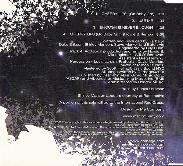 Garbage : Cherry Lips 01 (CD, Single, CD1)