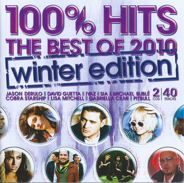 Various : 100% Hits The Best Of 2010 (Winter Edition) (2xCD, Comp)