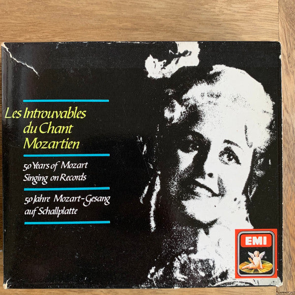 Wolfgang Amadeus Mozart : Les Introuvables Du Chant Mozartien - 50 Years Of Mozart Singing On Record - 50 Jahre Mozart-Gesang Auf Schallplatte (4xCD, Mono, RE + Box, Sli)