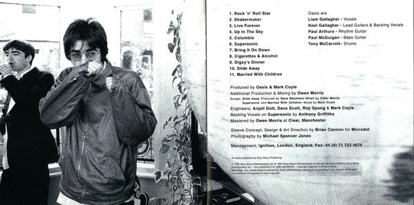 Oasis (2) : Definitely Maybe (CD, Album)