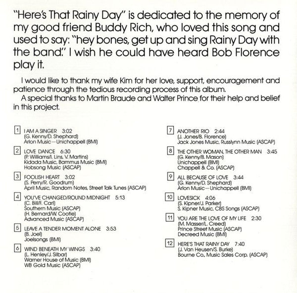 Jack Jones : I Am A Singer (CD, Club)