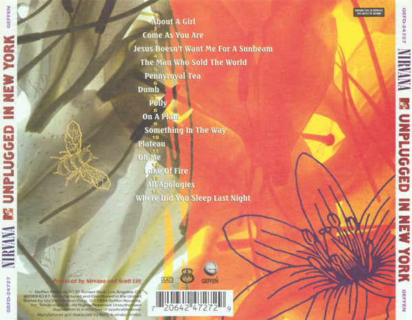 Nirvana : MTV Unplugged In New York (CD, Album)