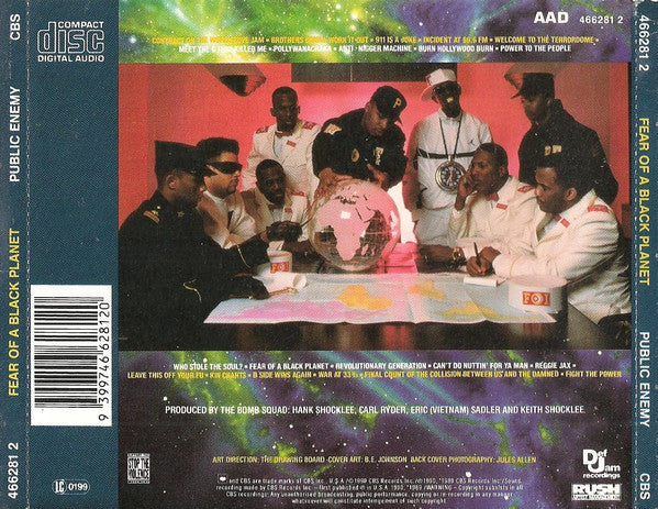 Public Enemy : Fear Of A Black Planet (CD, Album)