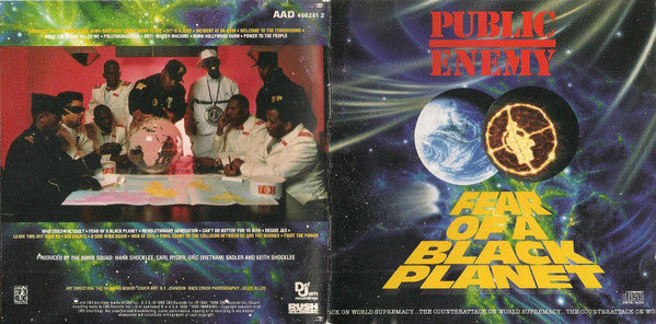 Public Enemy : Fear Of A Black Planet (CD, Album)