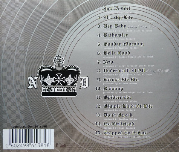 No Doubt : The Singles 1992 - 2003 (CD, Comp)