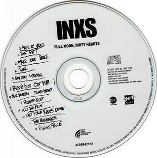 INXS : Full Moon, Dirty Hearts (CD, Album)