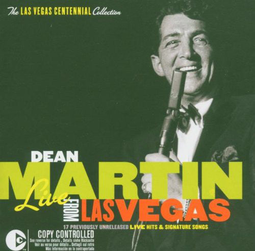 Dean Martin : Live From Las Vegas (CD, Album)