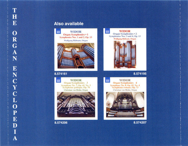 Widor*, Christian von Blohn : Organ Symphonies • 5 (CD, Album)