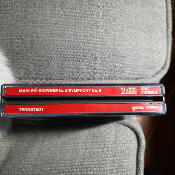 Gustav Mahler, Klaus Tennstedt, London Philharmonic Orchestra & London Philharmonic Choir, Tiffin Boys' Choir, Elizabeth Connell, Edith Wiens, Felicity Lott, Trudeliese Schmidt, Nadine Denize, Richard Versalle, Jorma Hynninen, Hans Sotin : Symphonie N°8 ("Symphony Of A Thousand") (2xCD, Album)