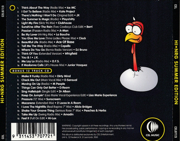 Various : Hi-NRG Summer Edition (2xCD, Comp)