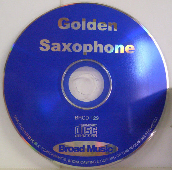 Unknown Artist : Golden Saxophone (CD)