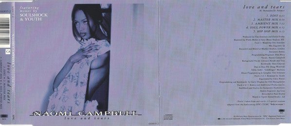 Naomi Campbell : Love And Tears (CD, Maxi)