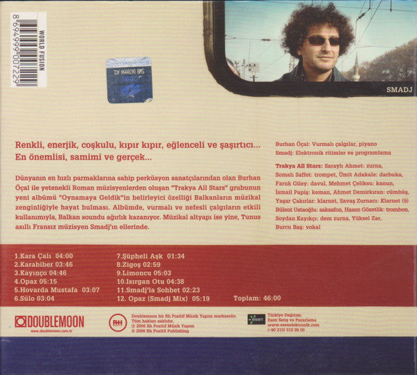 Burhan Öçal & The Trakya All Stars Featuring Smadj : Oynamaya Geldik (CD, Album)