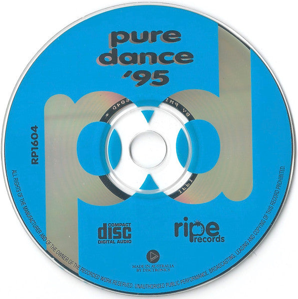 Various : Pure Dance '95 (CD, Comp)