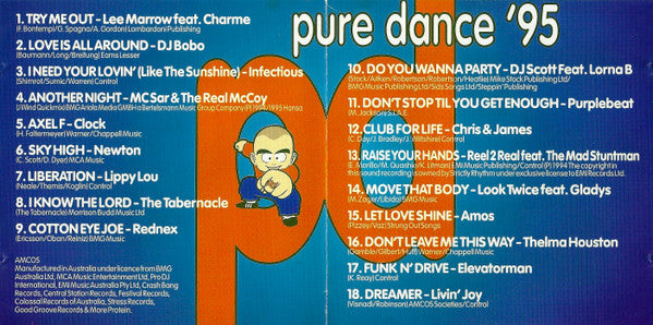 Various : Pure Dance '95 (CD, Comp)