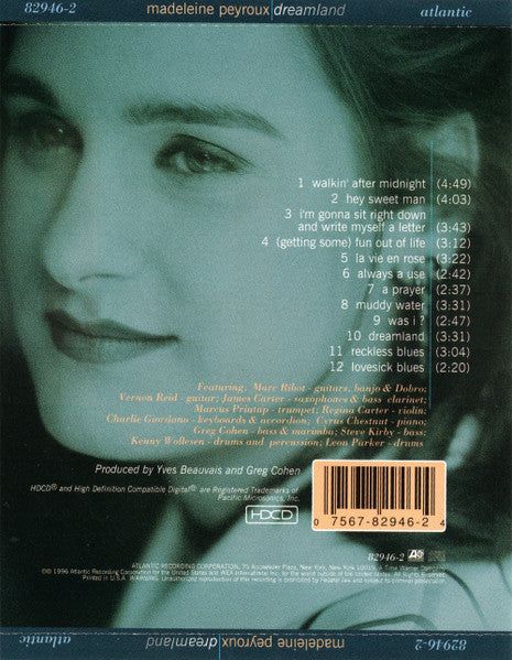 Madeleine Peyroux : Dreamland (HDCD, Album, RP)