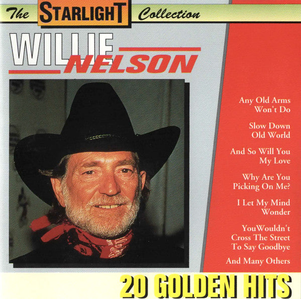 Willie Nelson : 20 Golden Hits (CD, Album, Comp)