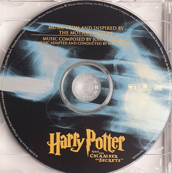 John Williams (4), William Ross : Harry Potter And The Chamber Of Secrets (Music From And Inspired By The Motion Picture) (CD, Album + CD-ROM, Enh + Ltd, 5 C)