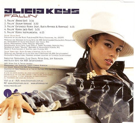 Alicia Keys : Fallin' (CD, Maxi)