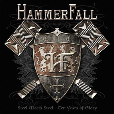 HammerFall : Steel Meets Steel - Ten Years Of Glory (CD + CD, Enh + Comp, Ltd, Dig)