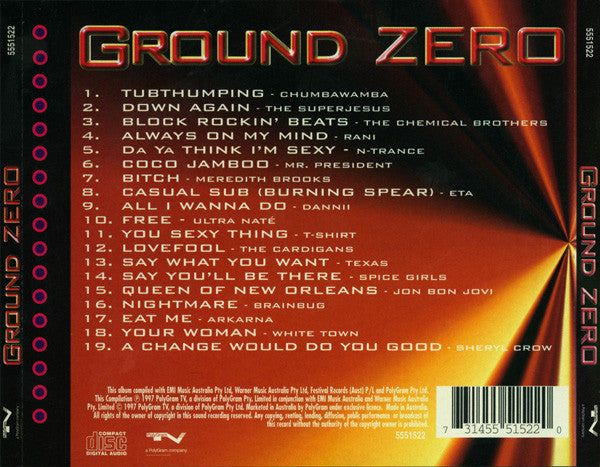 Various : Ground Zero (CD, Comp)