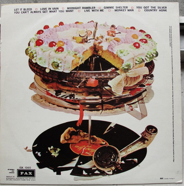 Rolling Stones* : Let It Bleed (LP, Album, RE)