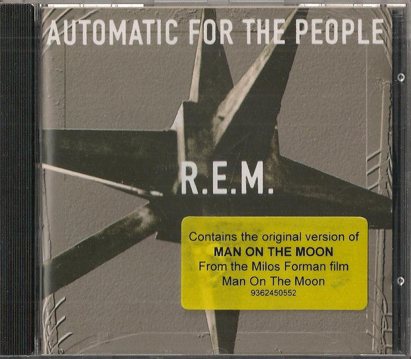 R.E.M. : Automatic For The People (CD, Album, RE)