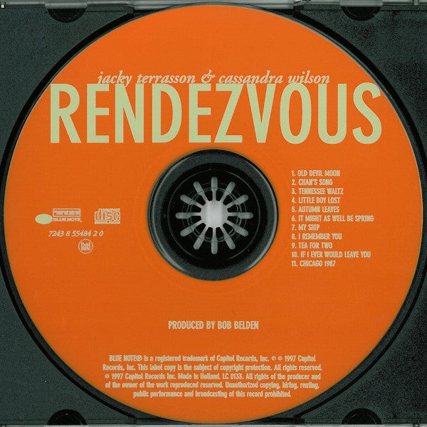 Jacky Terrasson & Cassandra Wilson : Rendezvous (HDCD, Album)