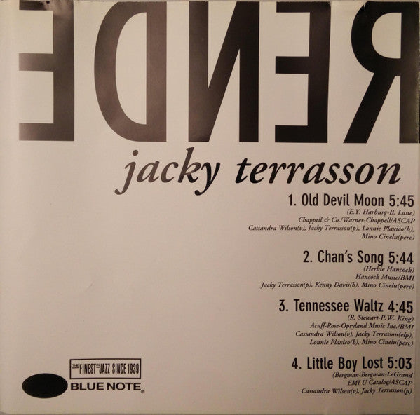 Jacky Terrasson & Cassandra Wilson : Rendezvous (HDCD, Album)