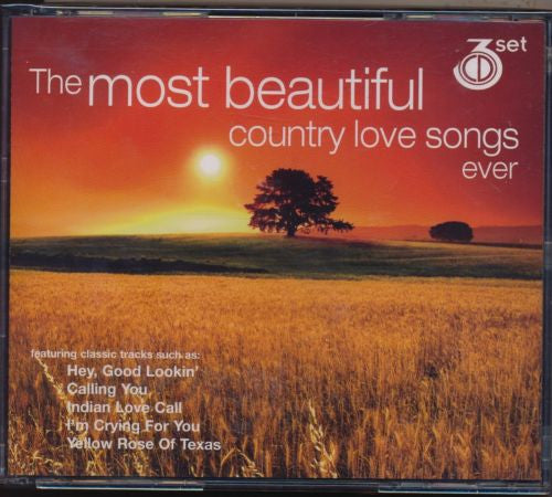 Various : The Most Beautiful Country Love Songs Ever (3xCD, Comp)