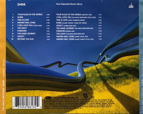 The Space Brothers : Shine (2xCD, Album)