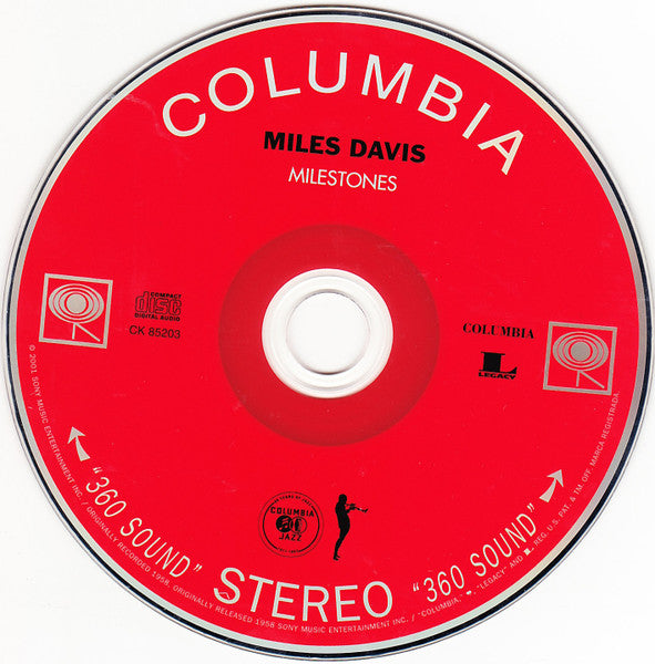 Miles Davis : Milestones (CD, Album, RE, RM)