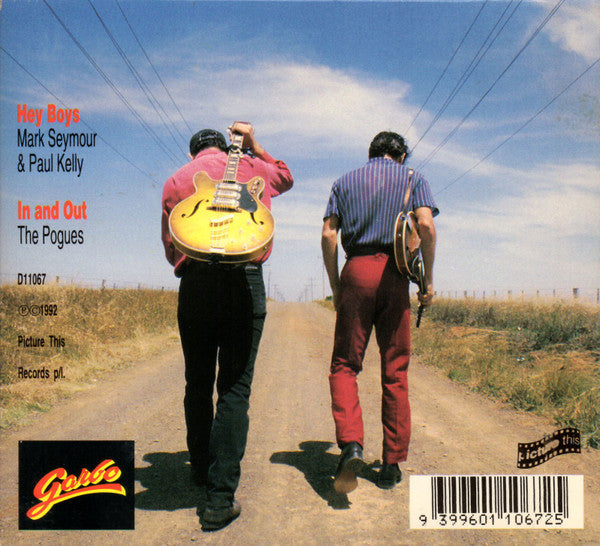 Mark Seymour & Paul Kelly (2) : Hey Boys (CD, Single)