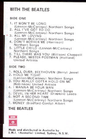 The Beatles : With The Beatles (Cass, Album)