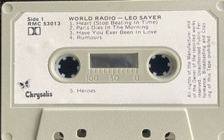 Leo Sayer : World Radio (Cass, Album, Dol)