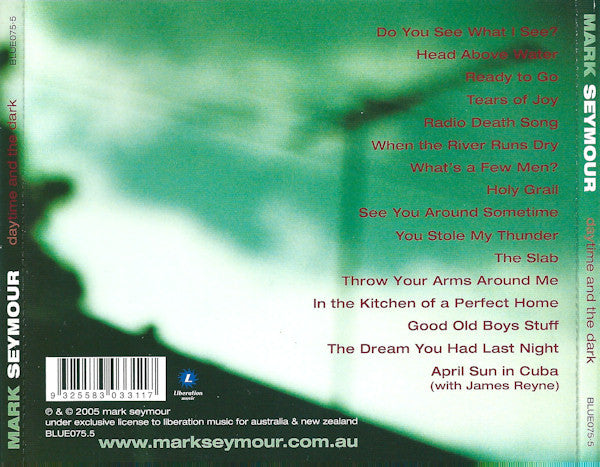 Mark Seymour : Daytime And The Dark (CD, Album)