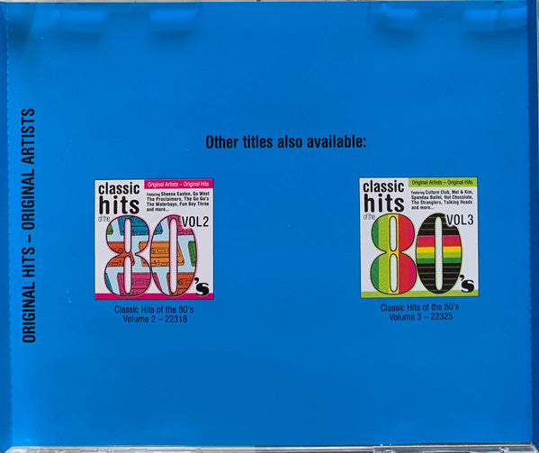 Various : Classic Hits Of The 80's (Volume 1) (CD, Comp)