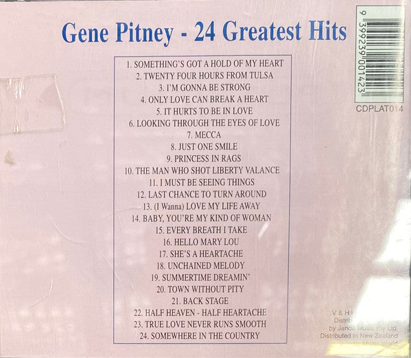 Gene Pitney : 24 Greatest Hits (CD, Comp)