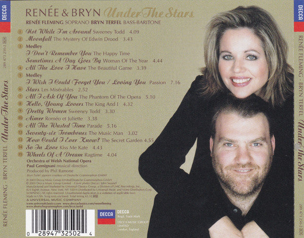 Renée Fleming, Bryn Terfel : Under The Stars (CD, Album)