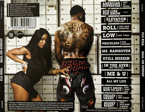 Flo Rida : Mail On Sunday (CD, Album)