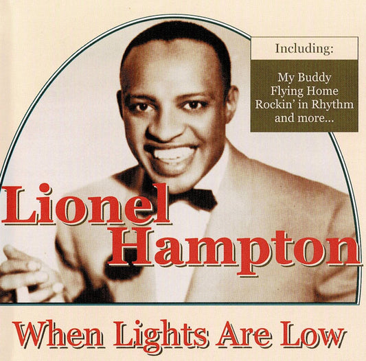 Lionel Hampton : When Lights Are Low (CD, Comp)