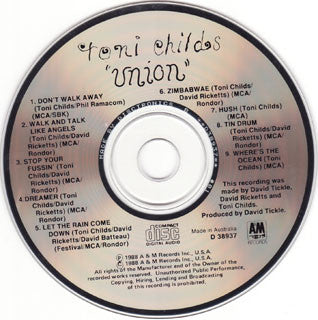 Toni Childs : Union (CD, Album)