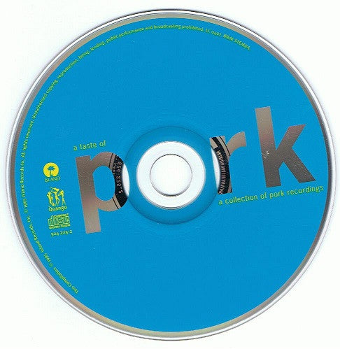 Various : A Taste Of Pork - A Collection Of Pork Recordings (CD, Comp)