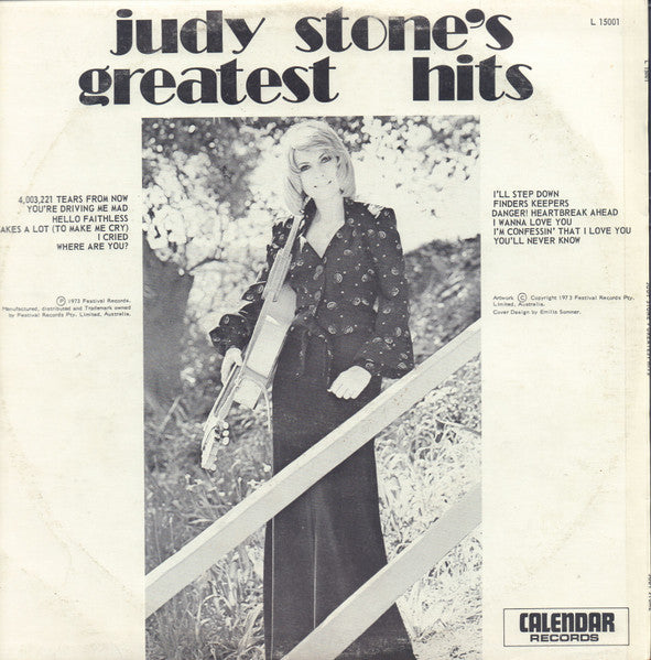 Judy Stone : Judy Stone's Greatest Hits (LP, Comp, RE)