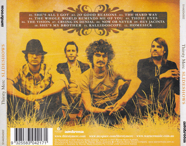 Thirsty Merc : Slideshows (CD, Album)