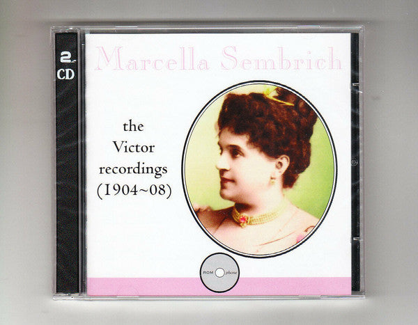 Marcella Sembrich : The Victor Recordings (1904~08) (CD, Comp)